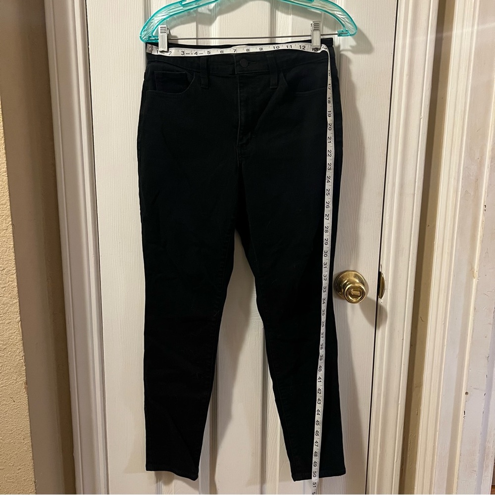 Universal Thread Curvy High Rise Black Skinny Jeans size 8/29R